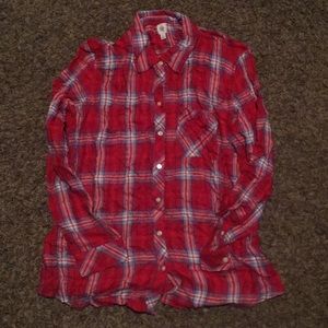 Gap plaid button up